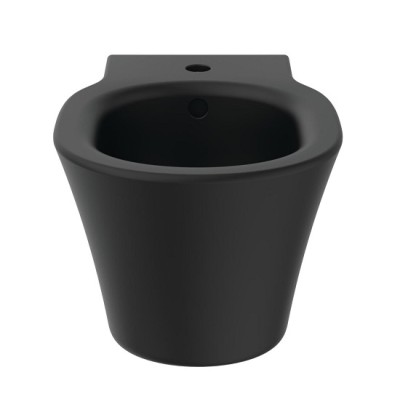 BIDEU CONNECT AIR SUSPENDAT 54X36 FIXARE COMPLET ASCUNSA, SILK BLACK